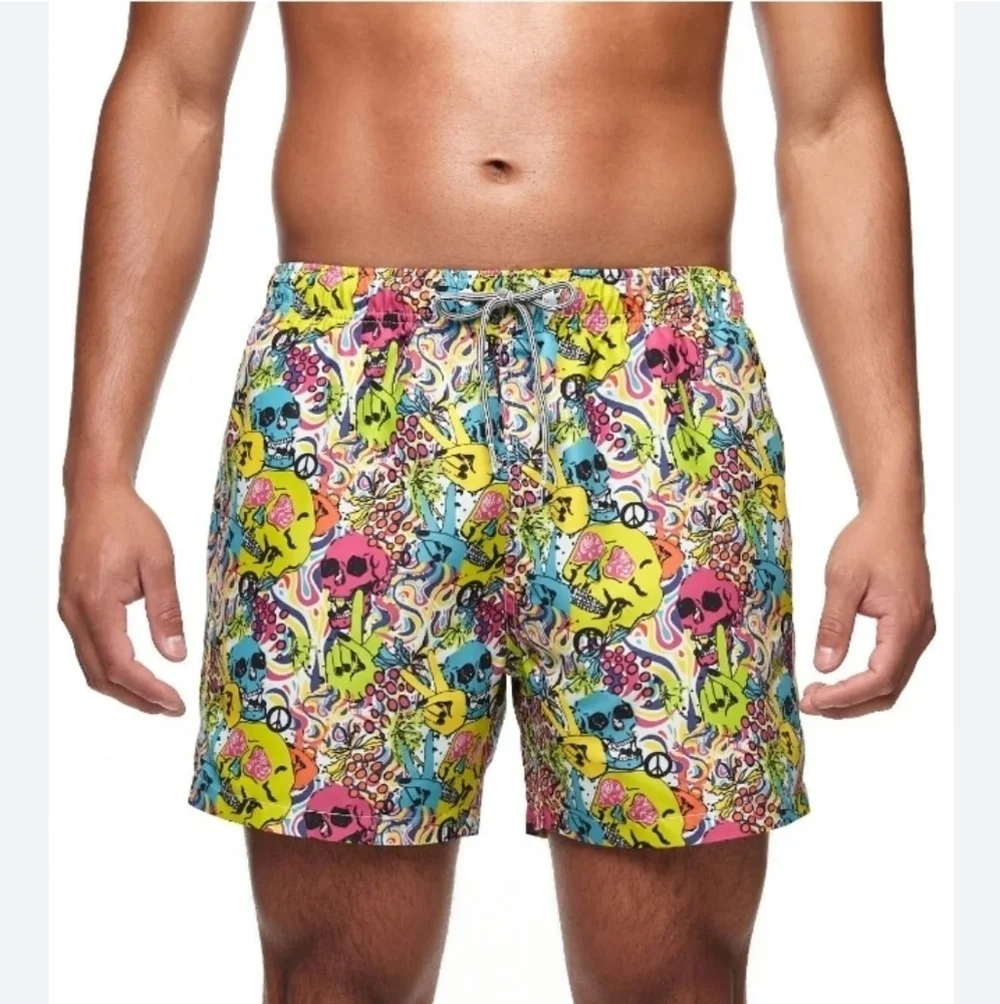 Boardies Skull Grillz swim trunks Size L